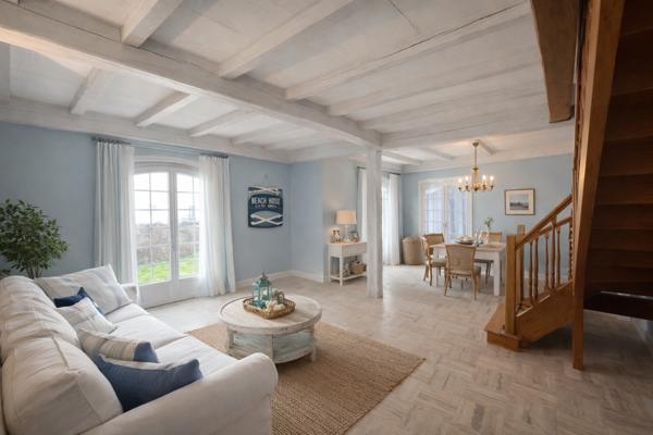 Maison d’architecte 5 chambres avec jardin clos, garage et beaux volumes – Beauvoir-sur-Mer