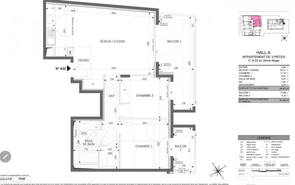Aux portes de Monaco - Résidence neuve – 3P Appartements avec Vues Mer