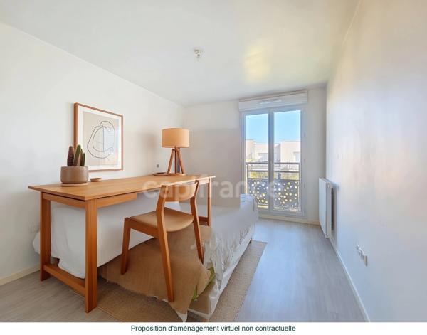 Limay, Bureaux lumineux de 56 m² – Idéal profession libérale, dernier étage, balcon, parking, résidence récente