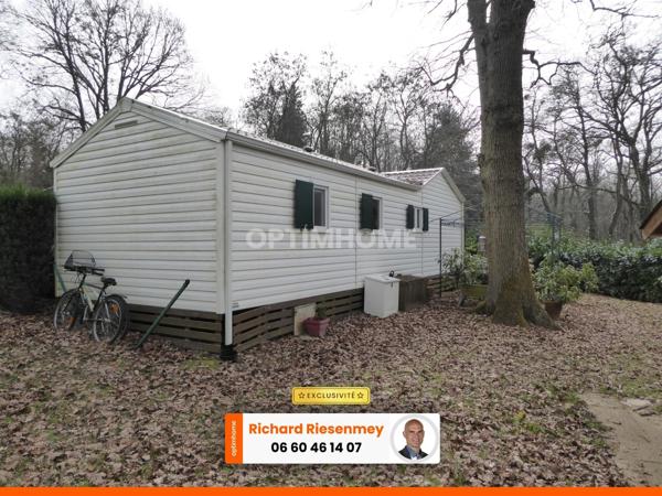 Mobil-Home 40 m² en camping, résidence de loisir à SAINT CHERON (91)