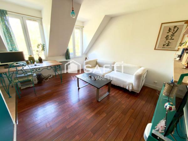 Charmant appartement T2 dans résidence au calme sur Lamorlaye