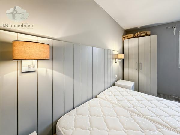 CONCARNEAU - LES SABLES BLANCS - MER - APPARTEMENT 2 CHAMBRES 48,09m2