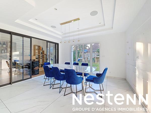 Maison d'exception Genas 269m²-terrain-piscine-impasse