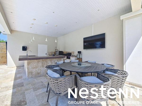 Maison d'exception Genas 269m²-terrain-piscine-impasse