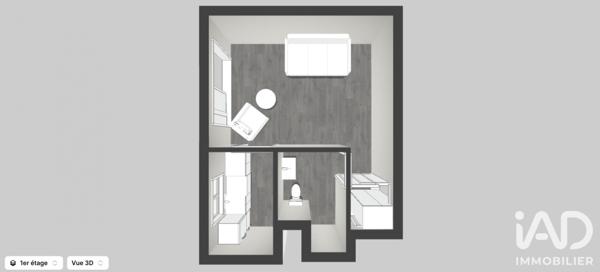 Studio à vendre 27,46 m² Vannes