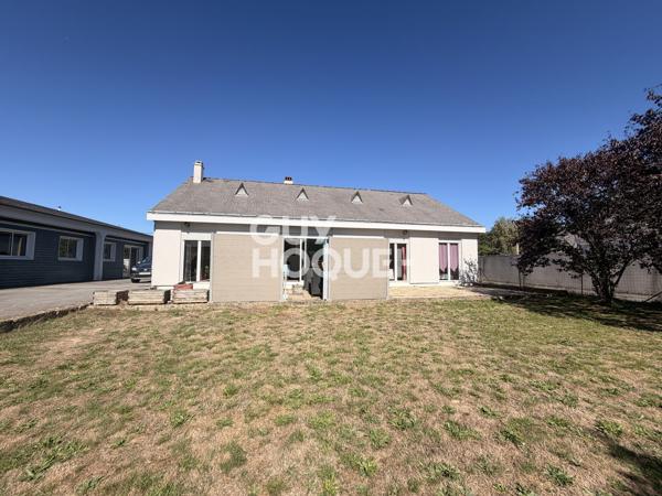 MAISON DE PLAIN-PIED – 130 M² – 5 CHAMBRES – DÉPENDANCE – TERRAIN DE 1 200 M²