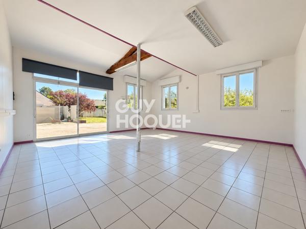 MAISON DE PLAIN-PIED – 130 M² – 5 CHAMBRES – DÉPENDANCE – TERRAIN DE 1 200 M²