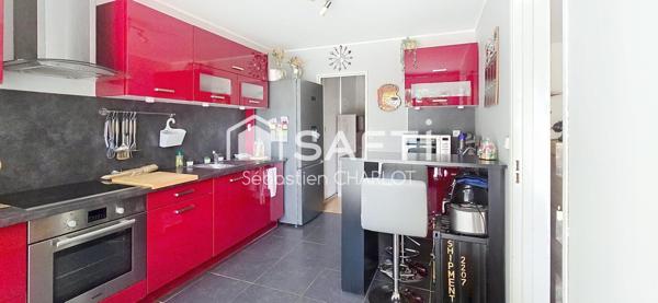 Appartement T2 de 52 m² avec terrasse, garage et parking – Douai (59500)