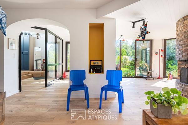 Maison d’architecte à Villès-Martin à 100 m de la plage !