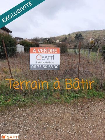 EN  EXCLUSIVITE : terrain à bâtir de: 246m2