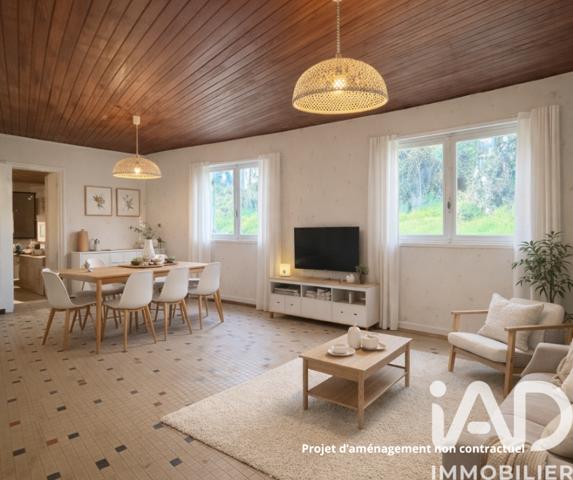 Maison à vendre 5 pièces 130 m² Saint-Quentin-de-Chalais
