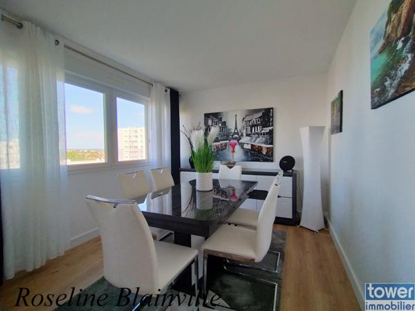 Clé en main – T4 de 79 m² refait à neuf, 5é étage avec ascenseur, parking privé – à 2 pas du marché central