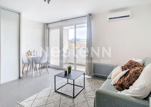 T1 meublé 27m² BALMA avec parking et balcon