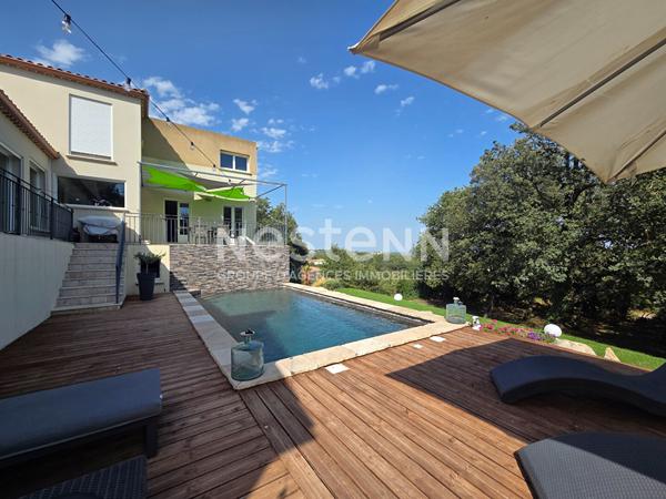 Villa Rochefort Du Gard 9 pièce(s) 305.80 m2 parcelle 1520m² avec garage et piscine