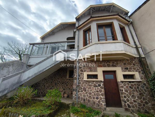 Charmante maison de ville avec garage et jardin