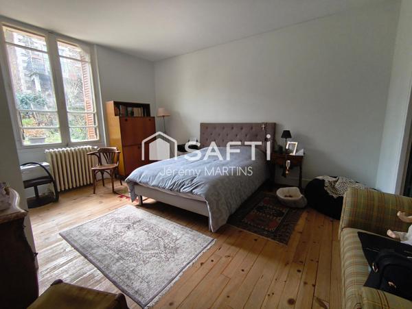 Charmante maison de ville avec garage et jardin