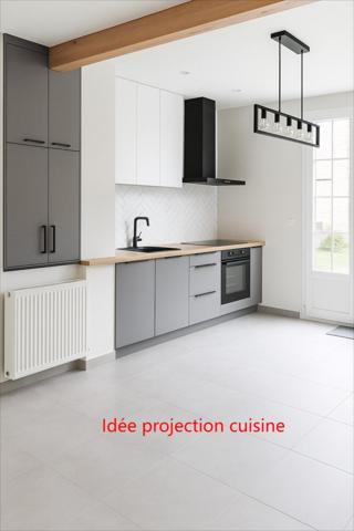 Pavillon de plain-pied dans un quartier résidentiel calme