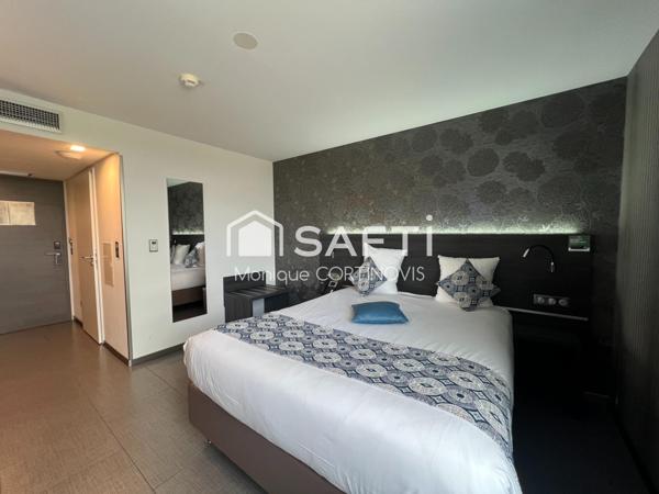 Appartement LMNP de 22m² en très bon état situé dans une résidence de tourisme à Blotzheim proche de toutes commodités