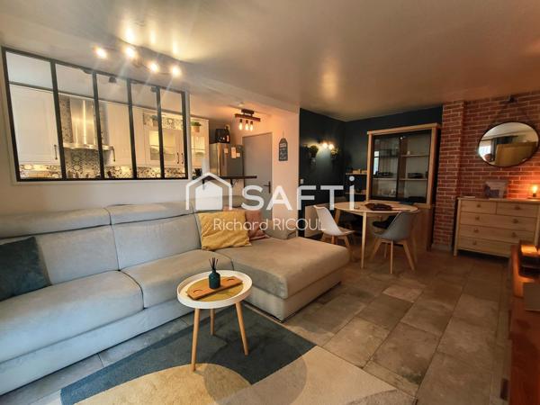 Appart RDC  Terrasse 30m²- Plage 4' à pied - Parkg