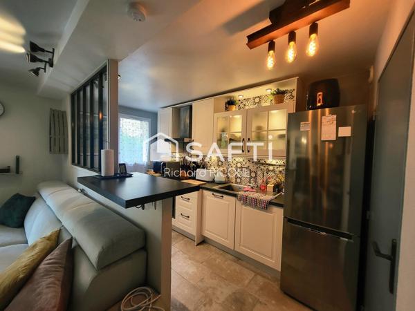 Appart RDC  Terrasse 30m²- Plage 4' à pied - Parkg