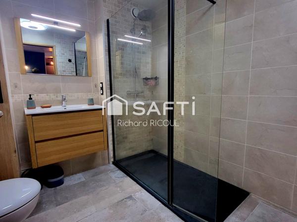 Appart RDC  Terrasse 30m²- Plage 4' à pied - Parkg