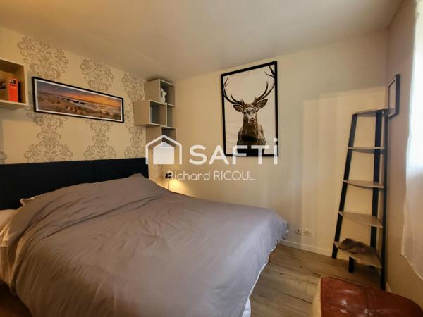 Appart RDC  Terrasse 30m²- Plage 4' à pied - Parkg