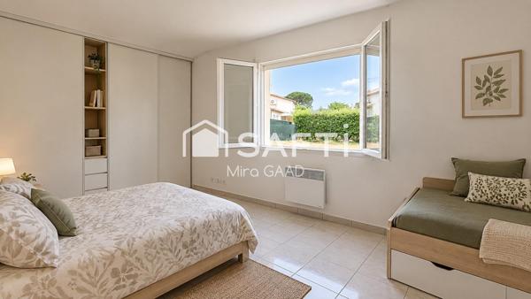 Maison T5 de plain-pied  avec terrain de 1090 m2
