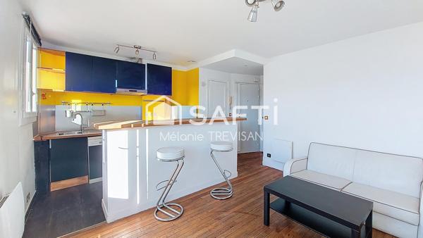 Viroflay - Appartement T2 de 35 m² avec cave à deux pas de la gare RER C Chavillle Vélizy