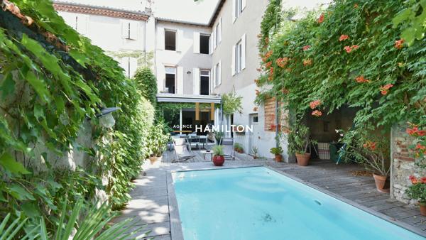 ALBI CENTRE - JARDIN INTIMISTE, PISCINE ET GARAGE Albi