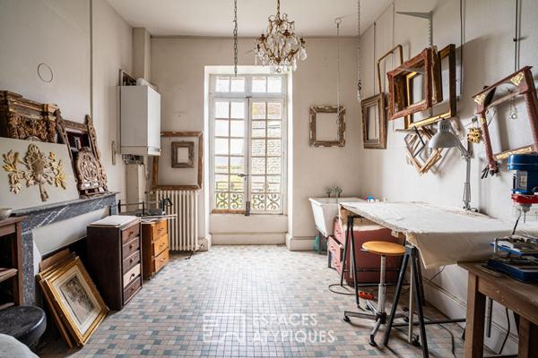 Maison bourgeoise à réinventer au coeur de Meung-sur-Loire