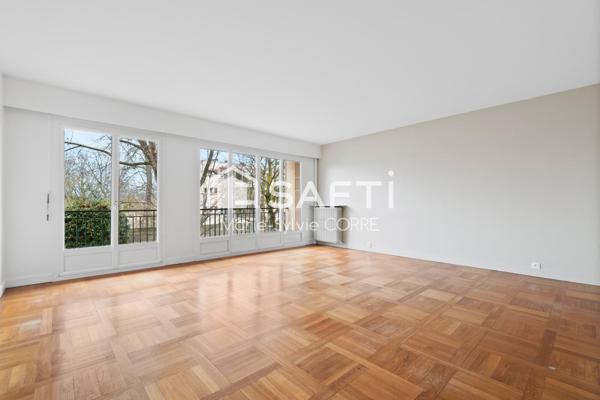 CENTRE de Saint-Germain -en Laye, au calme, appartement FAMILIAL de 131m²