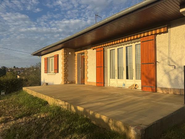 Maison Craponne centre 100 m² / s.sol - 1620 m²