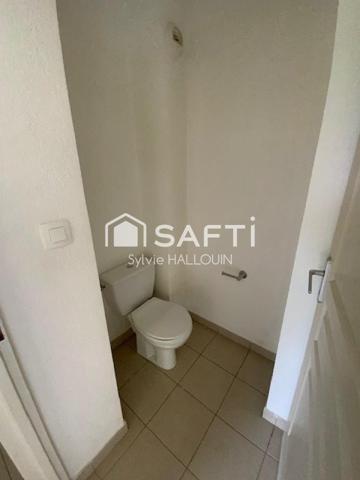 Appartement T3 bord de mer 44m² terrasse vue Mer