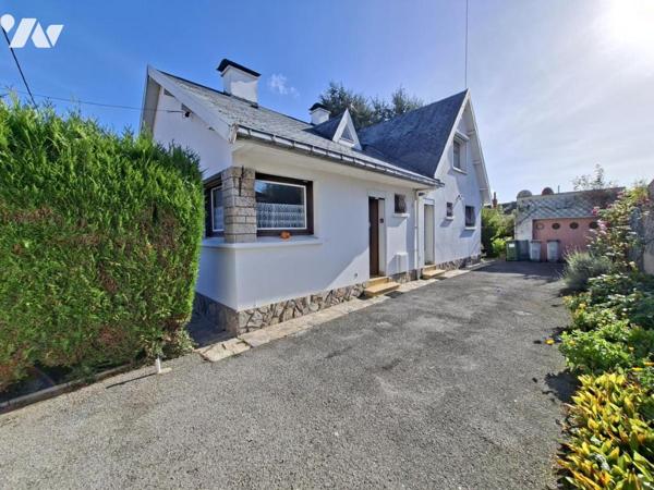Maison individuelle, semi-plain-pied, 4 chambres, garage et jardin 