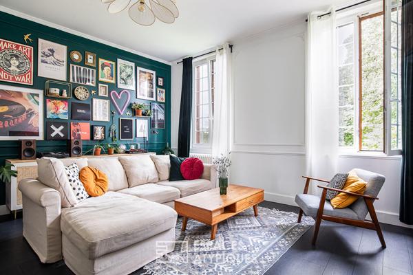 Appartement rénové dans le château d’une ancienne abbaye