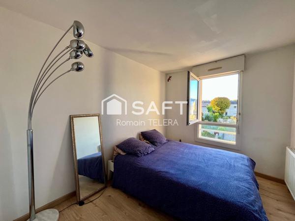 Chartrons : T2 de 51 m² avec un balcon et une vue dégagée