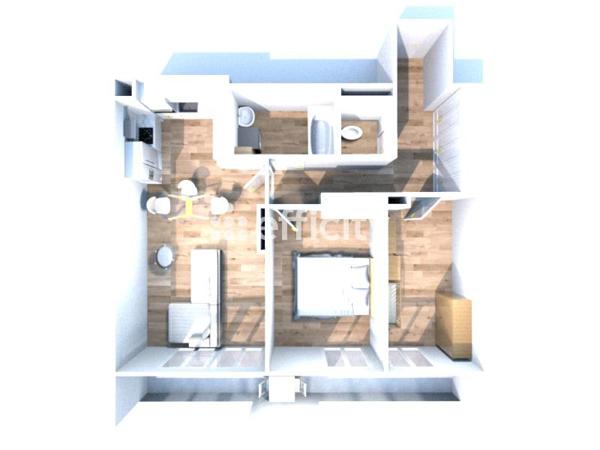 Appartement 3 pièces - 64 m²