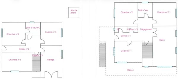 Maison 6 pièces - 136 m²