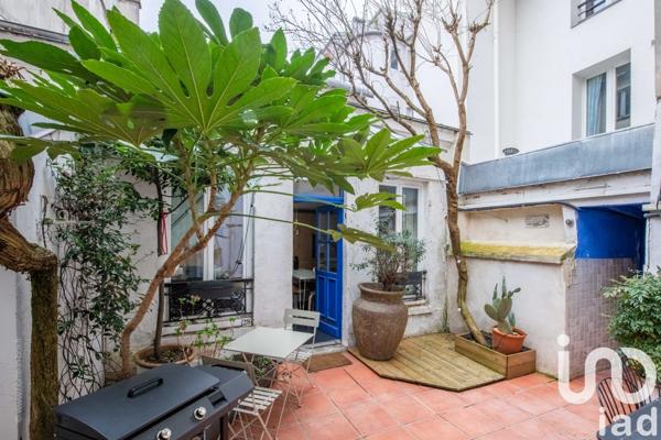 Maison de ville 2 pièces de 41 m² à Paris (75018)