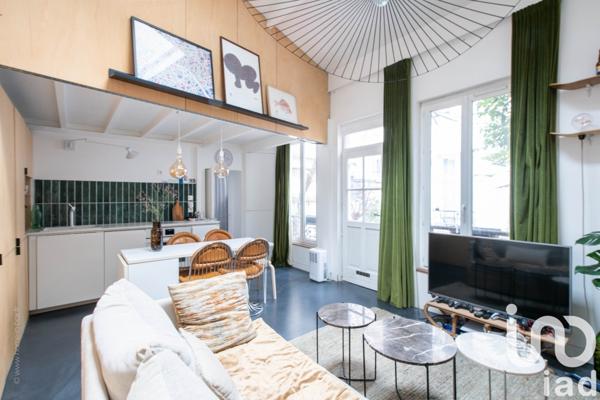 Maison de ville 2 pièces de 41 m² à Paris (75018)