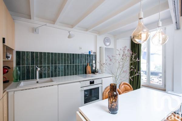Maison de ville 2 pièces de 41 m² à Paris (75018)