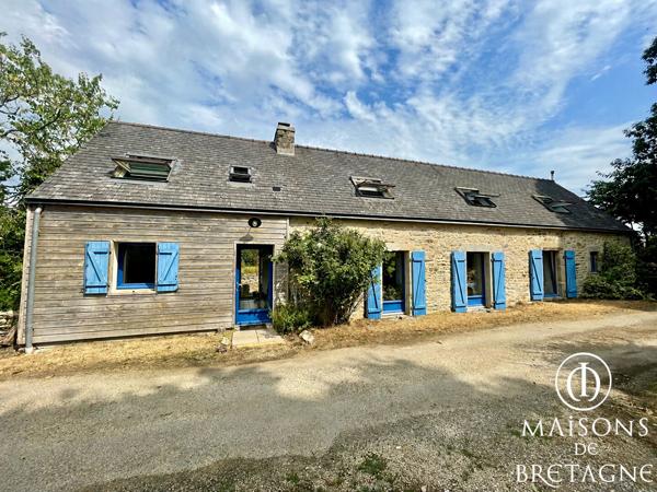 29380 BANNALEC Longère et hangar à Bannalec sur 2 986 m² de terrain