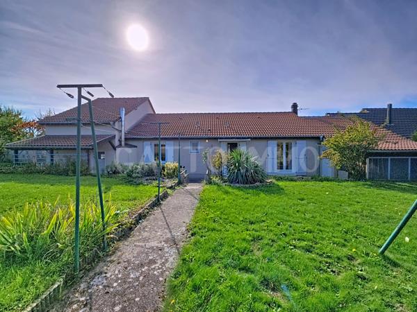 Rémilly (57580) SOUS OFFRE D'ACHAT // Charmante maison 120m2 / à rafraîchir / jardin / 6 chambres / 2 Garages