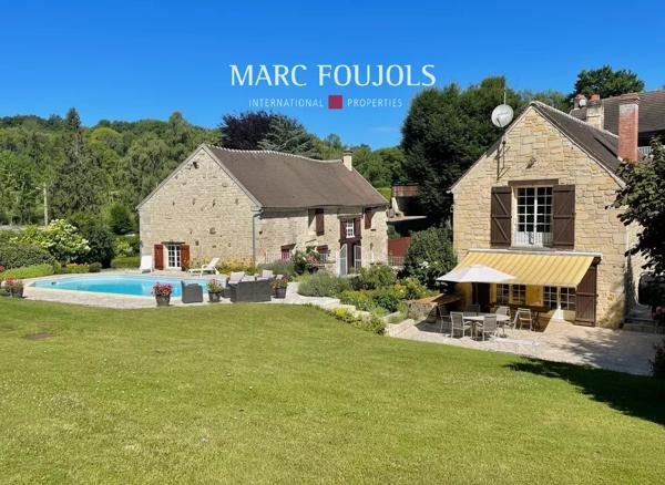 Longère avec dépendance et piscine