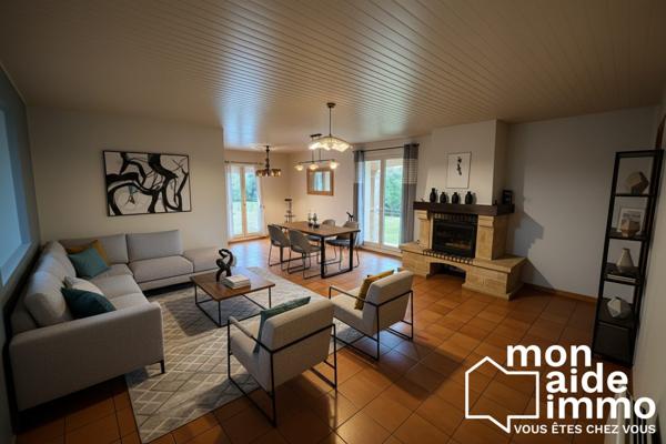 Maison 120m² 4 chambres double garages