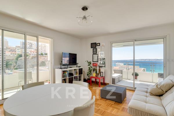 Appartement familial avec vue mer panoramique