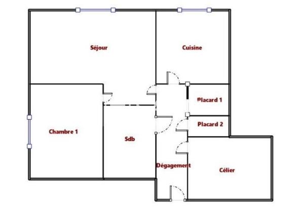 T2 48M² à Orly en RDC avec jardin privatif !