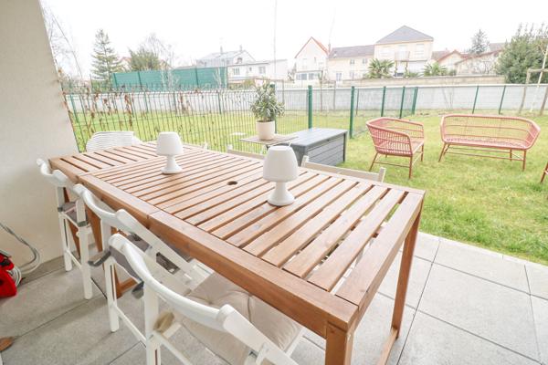 Appartement Massy 3 pièces - 2 Chambres - Terrasse et Jardin - Location MEUBLÉE
