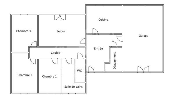 ANGOULEME - MAISON SUR SOUS SOL 87,30 m² AVEC JARDIN ET GARAGE