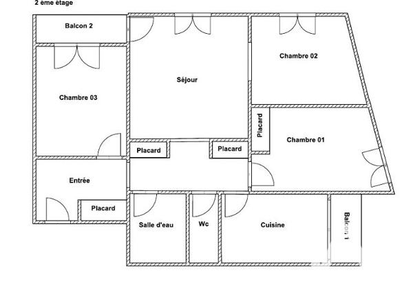 Appartement à vendre 4 pièces 75 m² Annecy